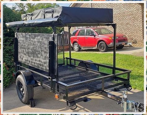 Rooftop Tent Trailer, Motorcycle Tent Trailer, Off Road Utility Trailer, Off Road Tent Trailer, Jeep Tent, Utility Trailer Camper, Camping Gear Trailer, Motorcycle Tent, Camper Trailer Tent