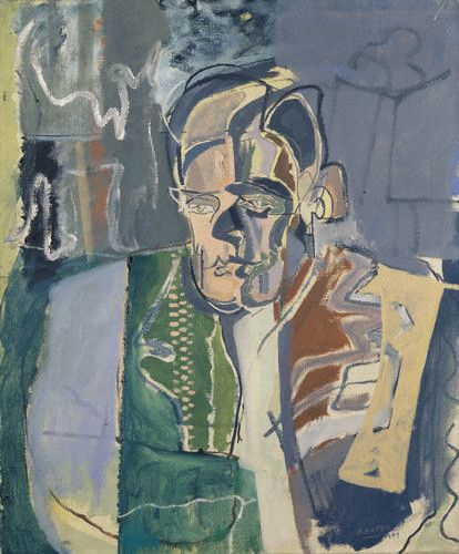 Patrick Heron Paintings, Green Portrait Painting, London Portrait Gallery, Ernest Lawson Paintings, Saint Heron Graphic Design, Patrick Heron, Ts Eliot, Edvard Munch, Art Uk