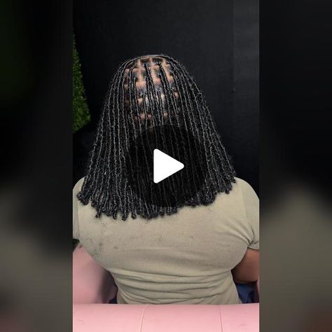 TikTok · Badgalsugga Bob Soft Locs Hairstyles, Short Bob Locs, Soft Locs With Barrel Ends, Soft Locs Shoulder Length, Short Faux Locs Shoulder Length, Short Soft Locs Hairstyles, Soft Locs Bob, Faux Loc Bob, Short Soft Locs