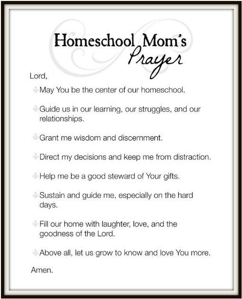 Homeschool Prayer, Prayer For My Marriage, Prayers For My Daughter, Prayer For My Children, Deliverance Prayers, Printable Prayers, Mom Prayers, Homeschool Education, Prayer For Peace