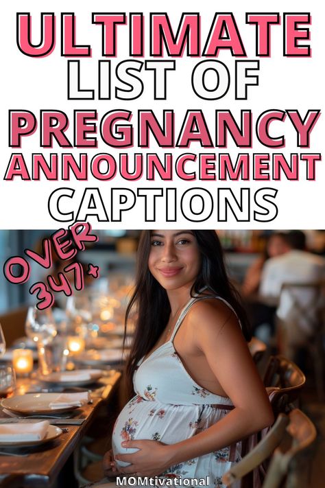 Omg! I love these pregnancy captions for instagram! I was looking for a list of pregnancy caption ideas and this list is PERFECT.. If you want some creative pregnancy captions with husband, weve got them allllllll here. Literally ALL Captions With Husband, Pregnancy Announcement Captions, Unique Pregnancy Announcement, Third Trimester Pregnancy, Creative Pregnancy Announcement, Pregnancy Announcement Photos, Caption Ideas, Second Trimester, Trimesters Of Pregnancy