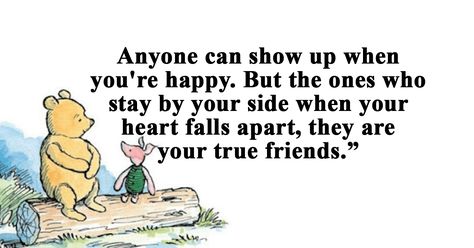 These classic Winnie the Pooh quotes will help you look on the bright side of life thanks to everyone’s favorite honey-lovin’ t-shirt wearing teddy bear. Check them out to see the brighter side of life in all things. A sweet dose of honey just makes everything look a little sweeter!   #1. Good friends help you to find important things when you have lost them… your smile, your hope, and your courage.” #2. I love you simply because you’re you” #3. Some people care too much. I think it’s called lov Just Checking On You Quotes Friends, Funny Love Story, Motivational Short Stories, Motivational Stories, Friend Friendship, Friendship Humor, Winnie The Pooh Quotes, Friendship Quotes Funny, Amazing Inspirational Quotes