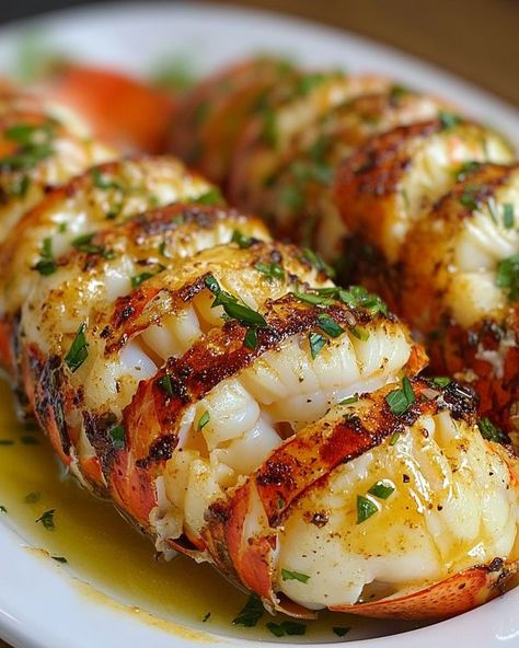 Baked Lobster, Baked Lobster Tails, Lobster Recipes Tail, Lobster Tail, Lobster Recipes, Lobster Tails, Awesome Food, Healthy Food Motivation, Easy Dishes