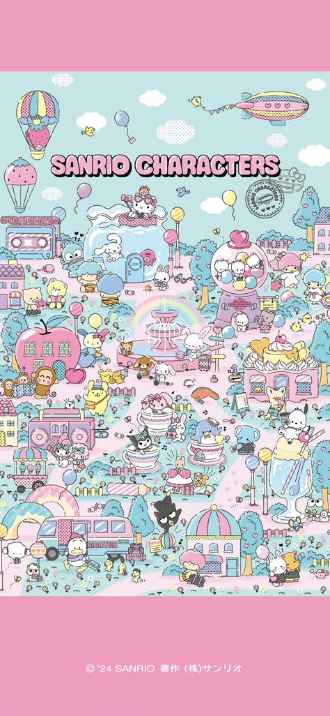 Sanrio Characters, Hello Kitty, Kitty, Wallpapers, Kawaii