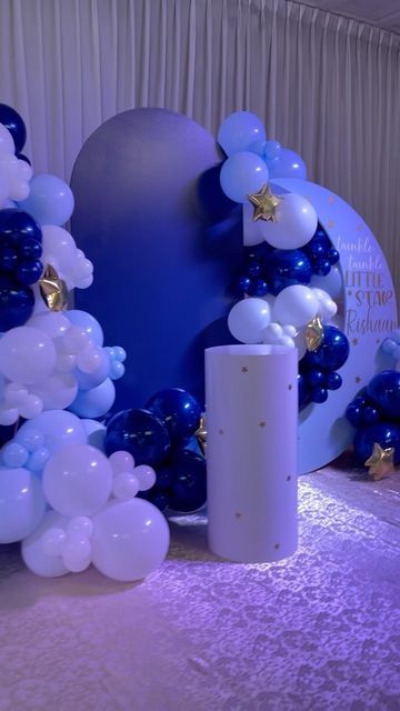 Star Balloon Backdrop, To The Moon And Back Backdrop, Love You To The Moon And Back Backdrop, Moon And Stars Balloon Backdrop, Moon Star Balloon, Twinkle Twinkle Little Star, New Moon, The Balloon, Balloon Garland