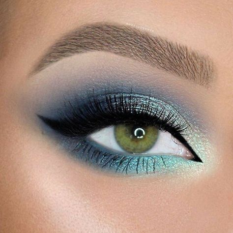 Prom Eyeshadow, Festival Eye Makeup, Make Up Factory, Clear Eyebrow Gel, Office Makeup, Makeup Stickers, Bright Eye Makeup, Eye Makeup Looks, Makeup Outfit