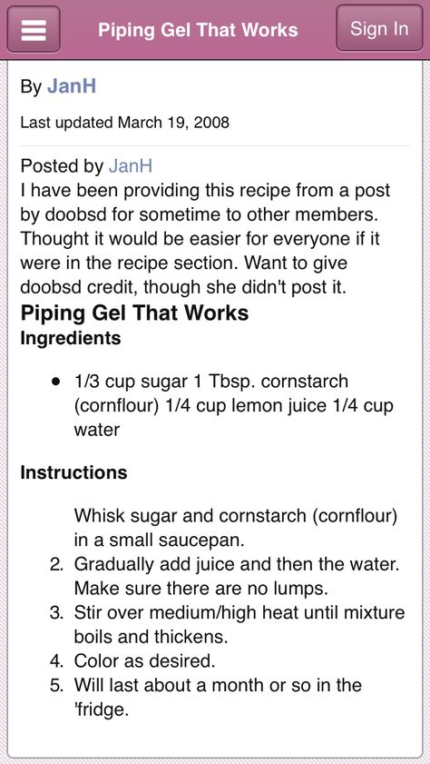 Piping gel recipe Homemade Piping Gel, Piping Gel, Gel Icing Recipe, Piping Gel Recipe, Pool Birthday Cakes, Homemade Fondant, Xmas Desserts, Mirror Glaze Cake, Frosting Colors