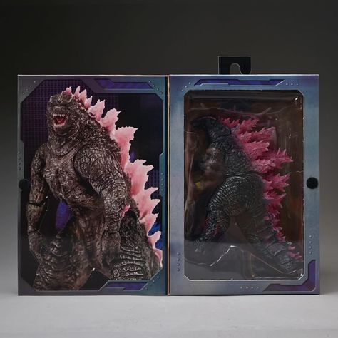 PRICES MAY VARY. Based on the film Godzill V Kong: A New Empire of monsters Godzill stands 6 inches tall and 12 inches from head-to-tail Features over 25 points of articulation and fully poseable Godzill has a unique look in this new adventure. This is similar to Kong also having a new and unique look, his yellow wrist brace The two new opponents introduced in Godzill vs. Kong: A New Empire - King Skar and Seymour - being defeated Is thrilled to present another figure from the hotly anticipated Godzilla Vs King Kong, King Kong Movie, Neca Figures, Godzilla King Of The Monsters, Godzilla Vs Kong, Wrist Brace, Monster Dolls, Godzilla Vs, Kids Gift Guide