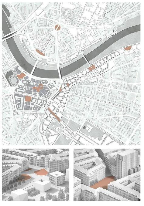 Interior Architecture Presentation, Silhouette Architecture, Site Plan Design, Architecture Program, Location Plan, Architecture Competition, Architecture Presentation Board, Architecture Sketchbook, City Silhouette