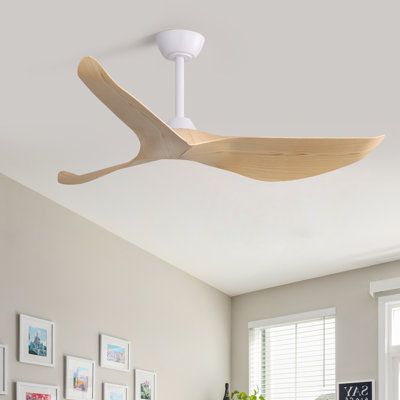 Ceiling Fan No Light, Front Door Lighting, Beach Style Decorating, Propeller Ceiling Fan, Ceiling Fans Without Lights, 3 Blade Ceiling Fan, Best Ceiling Fans, Indoor Ceiling Fan, Black Ceiling Fan