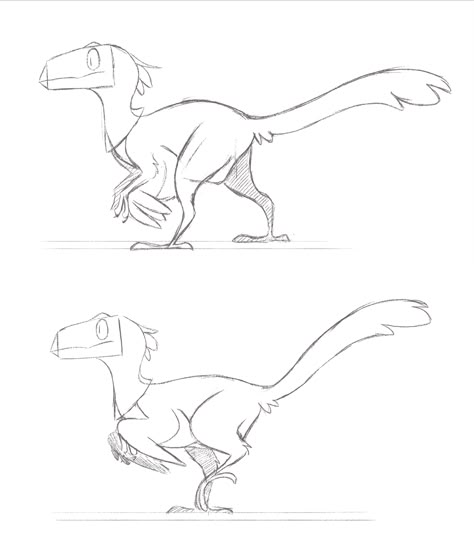 Dinosaur Walk Cycle, Dinosaur Drawing References, Tail Animation, Dinosaur Animation, Creatures Reference, Animation Cycle, Dinosaur Reference, Animal Animation, Dino Drawing