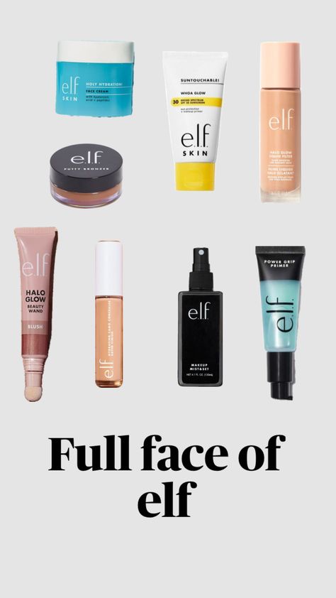 Best Elf Products, Elf Products, Elf Face, Blush Makeup, Full Face, Bronzer, Face Cream, Connect With People, Your Aesthetic