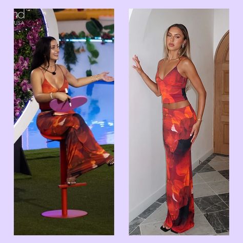 @leahkateb wearing @whitefoxboutique Ember Maxi Skirt $49.99 and Talk Like That Top $39.99 *previously worn by @kaylor.martin * Link on ShopMy and stories <3 #loveisland #loveislandusa #loveislandusastyle #loveislandusaoutfits #loveislandstyle #loveislandoutfitlinks #arianamadix #arianamadixstyle #arianamadixoutfits #leahkate #style #summer #summerstyle #poolparty #fashion #summerfashion #leahkateb #leahkatebstyle #leahloveislandusa #maurahiggins #maurahigginsstyle #loveislandmovienight #mo... Leah Love Island Outfits, Leah Kateb Love Island Outfits, Love Island Outfits, Baddies Outfits, Island Outfits, Ariana Madix, 2piece Outfits, Island Style, Bid Day