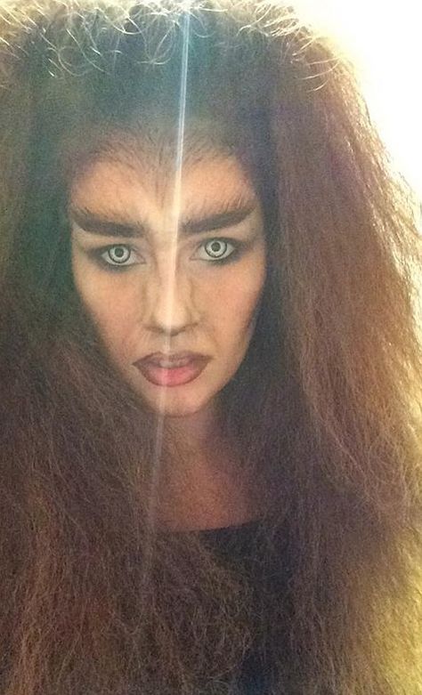 Caveman Makeup, Cavewoman Makeup, She Werewolf, Werewolf Makeup, Teen Wolf Werewolf, Female Werewolves, Creature Inspiration, Practical Effects, Halloween Make Up