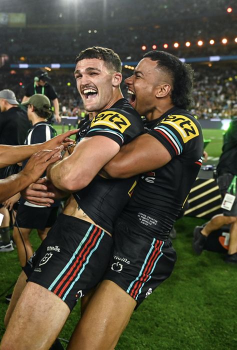 Rugby League Players, Panthers Nrl, Nrl Panthers, Nathan Cleary, Hot Rugby Players, Rugby Boys, Ariana Grande Album, Penrith Panthers, Rugby Men