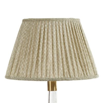 Decorate Lampshade, Pleated Lampshade, White Plains, Get Directions, Pale Green, Lamp Shades, Fabric Samples, Lamp Bases, White Fabrics