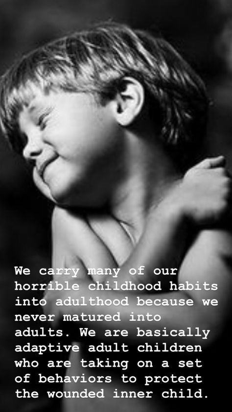 We carry many of our horrible childhood habits into adulthood because we never matured into adults. We are basically adaptive adult children who are taking on a set of behaviors to protect the wounded inner child.  — #quotes #quoteoftheday #dailyquotes #followmyquotes #peteroestévez #peterestevez1 #quote #podcast  #followme  #entrepreneur  #author #book #picoftheday  #photooftheday Childish Behaviour In Adults, Childish Behavior, Childhood Quotes, Character Quotes, Inner Child, Emotional Healing, Quotes For Kids, Daily Quotes, Make You Smile