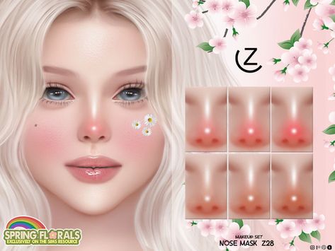 Nose Blush Sims 4 Cc, Sims 4 Cc Blush Maxis Match, Sims 4 Nose Blush, Sims 4 Nose Mask, Sims 4 Nose Cc, Sims 4 Cc Blush, Sims 4 Cc Nose, Nose Mask, Sims 1