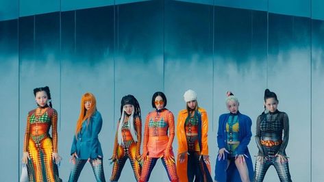 Fun Lyrics, Futuristic Party, Futuristic Outfits, Outfits Colorful, Ordinary Girls, Hair Shows, Concert Fits, Stage Costume, Cool Lyrics