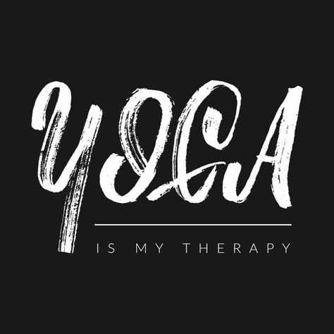 Yoga Tshirt Design Ideas, Yoga Therapy Quotes, Yoga Day Quotes, Yoga Words, Therapy Design, I Love Yoga, Yoga Tee Shirt, Yoga Daily, Yoga Prints