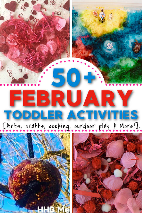 Are you looing for February toddler activities? We've got 50+ Feburuary activities for toddlers and preschoolers! Perfect for February lesson plans! Valentine's Day toddler activities and winter activities for kids both inside and outside. Winter preschool art project ideas, Valentine crafts for kids that'll keep them busy! Toddler Activities February, Toddler February Crafts, Love Activities For Toddlers, Toddler Valentines Day Activities, Valentine’s Day Toddler Activities, February Toddler Activities, February Themes For Toddlers, February Activities For Toddlers, Valentine’s Day Activities For Toddlers