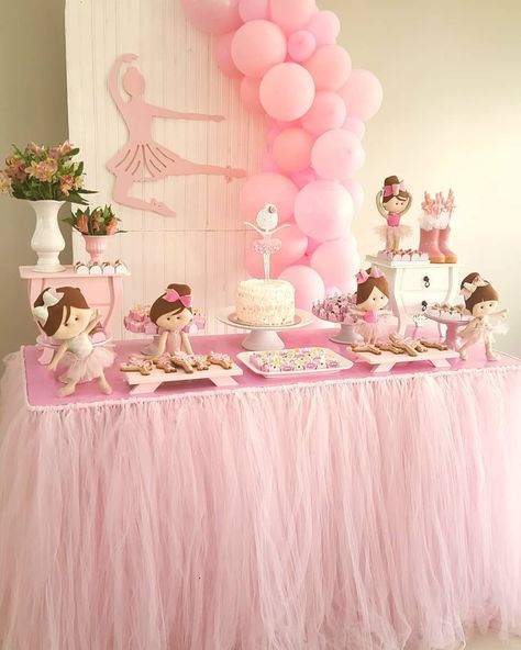 Ballerina Party, Baby Shawer, Birthday Table, Mini Table, 1st Birthday Girls, Wedding Deco, Party Inspiration, 5th Birthday, 2nd Birthday