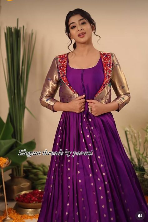 Khatli Work, Long Frock Designs, Long Gown Design, Simple Frocks, Latest Model Blouse Designs, Fashionable Saree Blouse Designs, Half Saree Designs, Girls Frock Design, Dress Design Patterns