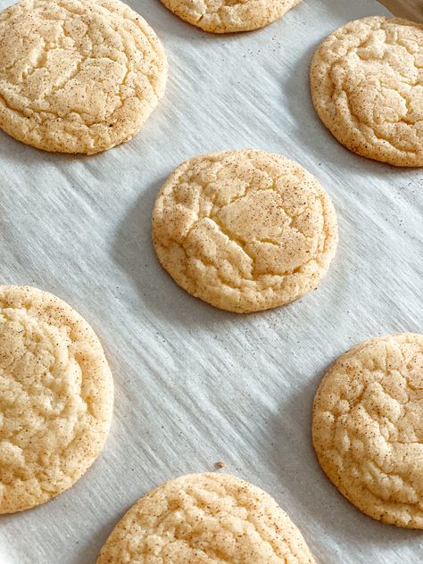 Chai Spiced Snickerdoodles Chai Snickerdoodles, Cream Of Tarter, Chai Spice, Classic Cookies, Snickerdoodles, Cookie Scoop, Breakfast Dessert, Dessert Drinks, Favorite Cookies