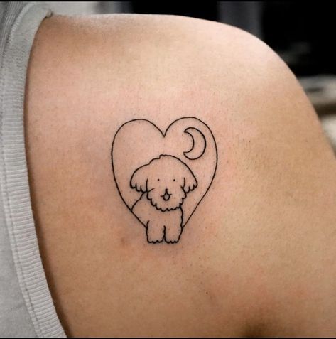 Dog Bowl Tattoo, Emoji Tattoo, Dog Emoji, Stick And Poke Tattoo, Cat Heaven, Tattoo Dog, Poke Tattoo, Stick And Poke, Simplistic Tattoos