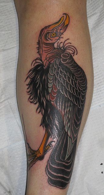 vulture Traditional Vulture Tattoo, Vulture Tattoo, Masculine Tattoos, Black Cat Tattoos, Dress Fabrics, 3d Tattoos, Tattoo Illustration, Feather Tattoos, American Traditional Tattoo