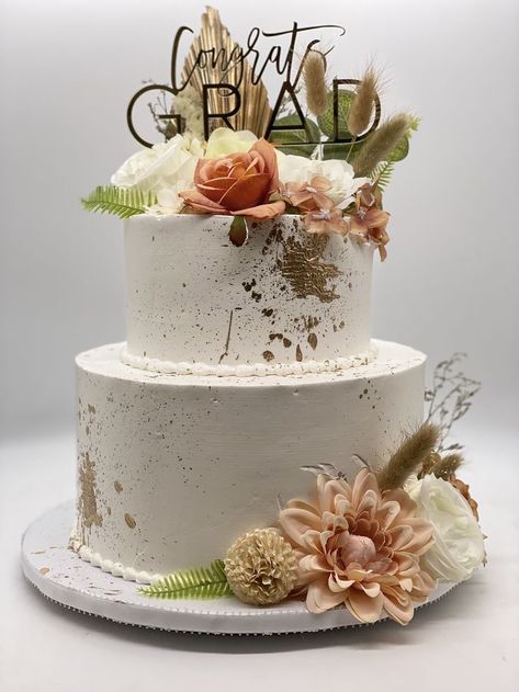 Graduation Cake, Graduation Cakes, Cake, Gold