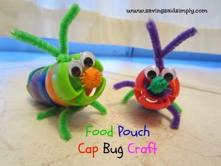 Date Activity, Bug Craft, Baby Food Pouches, Simply Food, Pouch Craft, Wheel Craft, Baby Food Pouch Recipes, Insects Theme, Bug Crafts