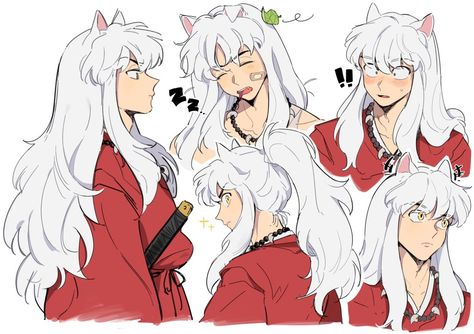 Inuyasha Funny, Inuyasha Love, Inuyasha Fan Art, Kagome And Inuyasha, Fanarts Anime, Httyd, Inuyasha, Steven Universe, Anime Drawings