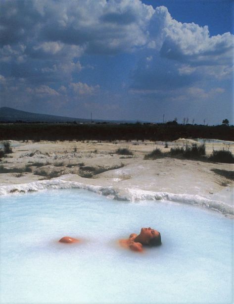 Black Woman Swimming, Viterbo Italy, Woman Swimming, Ornella Muti, Thermal Baths, Roman Baths, Fantasy Island, Thermal Bath, Surf Lifestyle