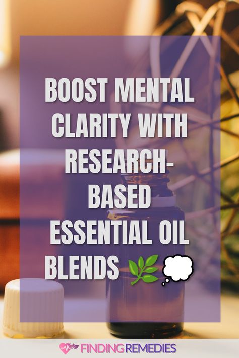 Boost Mental Clarity with Research-Based Essential Oil Blends 🌿💭 Mental Clarity Essential Oils, Clarity Essential Oil, Essential Oils Focus, Diluting Essential Oils, Clary Sage Oil, Basil Oil, Are Essential Oils Safe, Sage Oil, Frankincense Oil