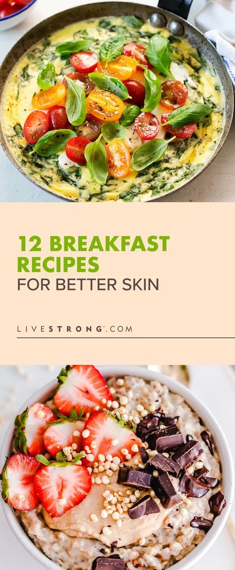 Healthy Breakfast For Skin, Breakfast For Healthy Skin, Healthy And Filling Breakfast, Healthy Skin Meals, Breakfast For Luteal Phase, Detox Breakfast Ideas, Pagan Diet, Pretty Meals, Recipes For Healthy Skin