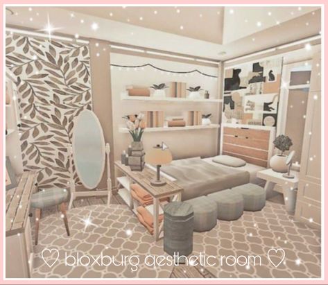 Bloxburg Room Ideas Bedroom 3x3, Bloxburg Kawaii Bedroom, Aesthetic Room Bloxburg, Bloxburg Bed Rooms, Roblox Bloxburg Room Ideas Aesthetic, Bloxburg Bed Rooms Ideas, Roblox Bloxburg Bedroom Ideas Aesthetic, Bloxburg Aesthetic Bedroom, Cute Bloxburg Bedrooms