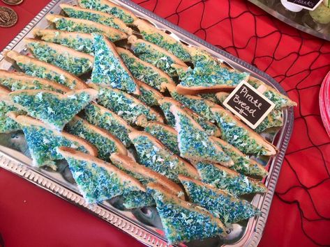 Pirate bread aka fairy bread, except I used blue sprinkles 🌊 Blue Fairy Bread, Neverland Party, Blue Sprinkles, Disney Frozen Birthday Party, Fairy Bread, Disney Frozen Birthday, Blue Fairy, Frozen Birthday Party, Frozen Birthday