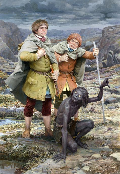 Denis Gordeev, Tolkien Artwork, Tolkien Illustration, John Howe, Middle Earth Art, Tolkien Art, Lotr Art, The Passage, Jrr Tolkien