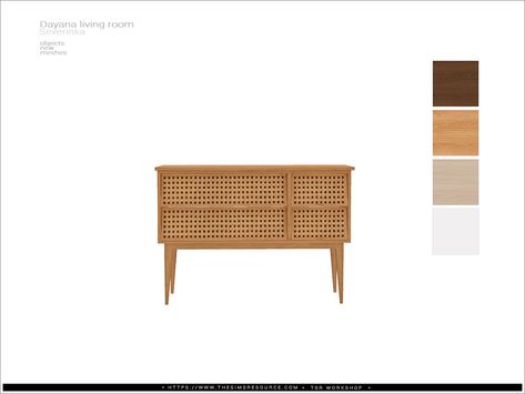 The Sims Resource - [Dayana livingroom] - console table v01 Sims 4 Cc Tv Table, Sims 4 Console Table, Sims 4 Console Table Cc, Sims 4 Cc End Table, Sims 4 Cc Side Table, Sims4 Mod, Cc Furniture, Asian Vases, Free Sims 4