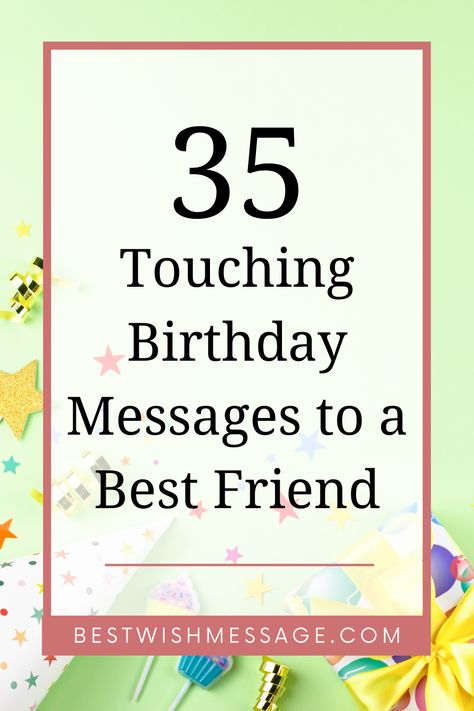 🎈 Cheers to another year of friendship! Send your bestie a birthday message that tugs at the heartstrings. 💖 Explore these touching birthday messages tailored for your best friend. #BirthdayLove #BestieBond #FriendshipGoals 💌🎁 Things To Write To Your Best Friend On Her Birthday, Friend Birthday Sentiments, Birthday Quotes For Special Friend, Birthday Card Message For Best Friend, Happy Birthday To A Beautiful Friend, Cheers To Many More Years Of Friendship, Friendship Birthday Quotes Meaningful, Friendship Messages Bff, Birthday Texts For Besties