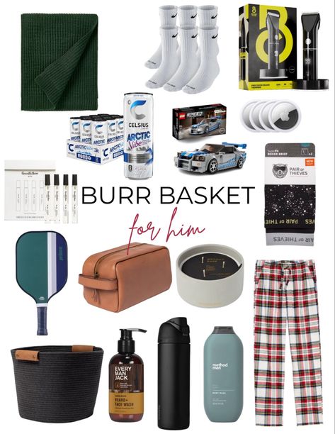 burr basket for him!! these all make the perfect Christmas gifts! 

Follow my shop @kaitlinteague on the @shop.LTK app to shop this post and get my exclusive app-only content!

#liketkit #LTKHoliday #LTKGiftGuide #LTKSeasonal
@shop.ltk
https://liketk.it/4Wh4Y Dad Burr Basket, Burr Basket For Brother, Brr Basket Boyfriend, Cozy Basket Gift Ideas For Men, Brr Basket For Him, Jingle Baskets For Him, Dads Christmas Gifts, Men’s Burr Basket, Christmas Baskets For Men