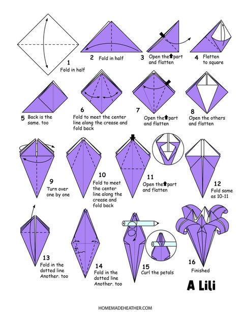 Tiny Origami Flowers, Paper Origami Tutorial, Flowers Origami Tutorial, Small Origami Flowers, How To Make Paper Flowers Step By Step, How To Make Origami Flowers, Flower Paper Tutorial, Oragami Flowers, Diy Origami Flowers