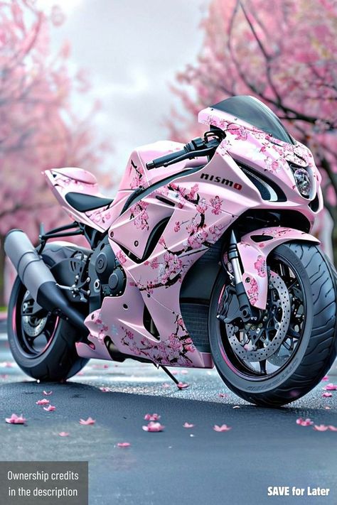 Bike For Women, Flat Landscape, Ducati Motorbike, Pink Motorcycle, Sports Bike, Camo Girl, Motogp, Cherry Blossom, Camo