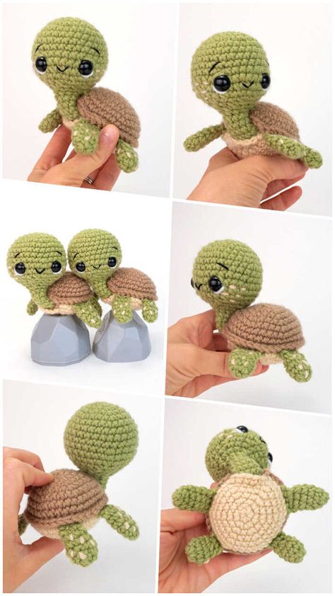 Turtles Crochet Pattern Free, Free Crochet Turtle Patterns Amigurumi, Amigurumi Free Pattern Turtle, Crochet Amigurumi Turtle Free Pattern, Free Pdf Amigurumi Pattern, Turtle Knitting Pattern Free, Plushie Amigurumi Free Pattern, Crochet Amigurumi Turtle, Free Crochet Pattern Turtle