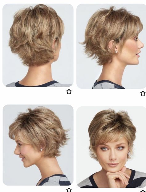 Choppy Bob Hairstyles For Fine Hair, Short Shaggy Haircuts, Shaggy Short Hair, Short Shag Hairstyles, Chin Length Hair, Messy Short Hair, Edgy Short Hair, Short Hairstyles For Thick Hair, Short Hair Wigs