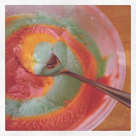 rainbow sherbert Sherbet Aesthetic, Cutie Aesthetic, Rainbow Sherbert, Girl Hood, Raspberry Sherbet, Moodboard Ideas, Rainbow Sherbet, Love Ice Cream, Rainbow Birthday Party