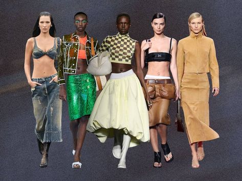 The 7 Major Skirt Trends to Know for 2023 | Who What Wear 2023 Summer Fashion Trends, 2023 Summer Fashion, Maxi Sequin Skirt, Trend 2023, Long Skirt Fashion, Ball Skirt, Pretty Skirts, Hip Clothes, Skirt Trends