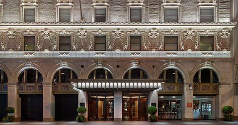 Hotels in Times Square New York | Paramount Hotel | Hotels near Broadway NYC Paramount Hotel New York, Paramount Hotel, Hotel In New York City, Theater District, New York Hotels, Midtown Manhattan, Modern Hotel, Bar Grill, Outdoor Sculpture