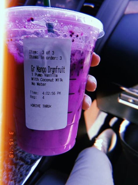 Dragon Drink Starbucks Order, Mango Dragon Fruit Refresher, Dragon Fruit Refresher, Starbucks Drink Menu, Starbucks Hacks, Starbucks Orders, Starbucks Drinks Diy, Secret Starbucks Recipes, Iced Starbucks Drinks